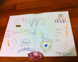 Happy Birthday Andara